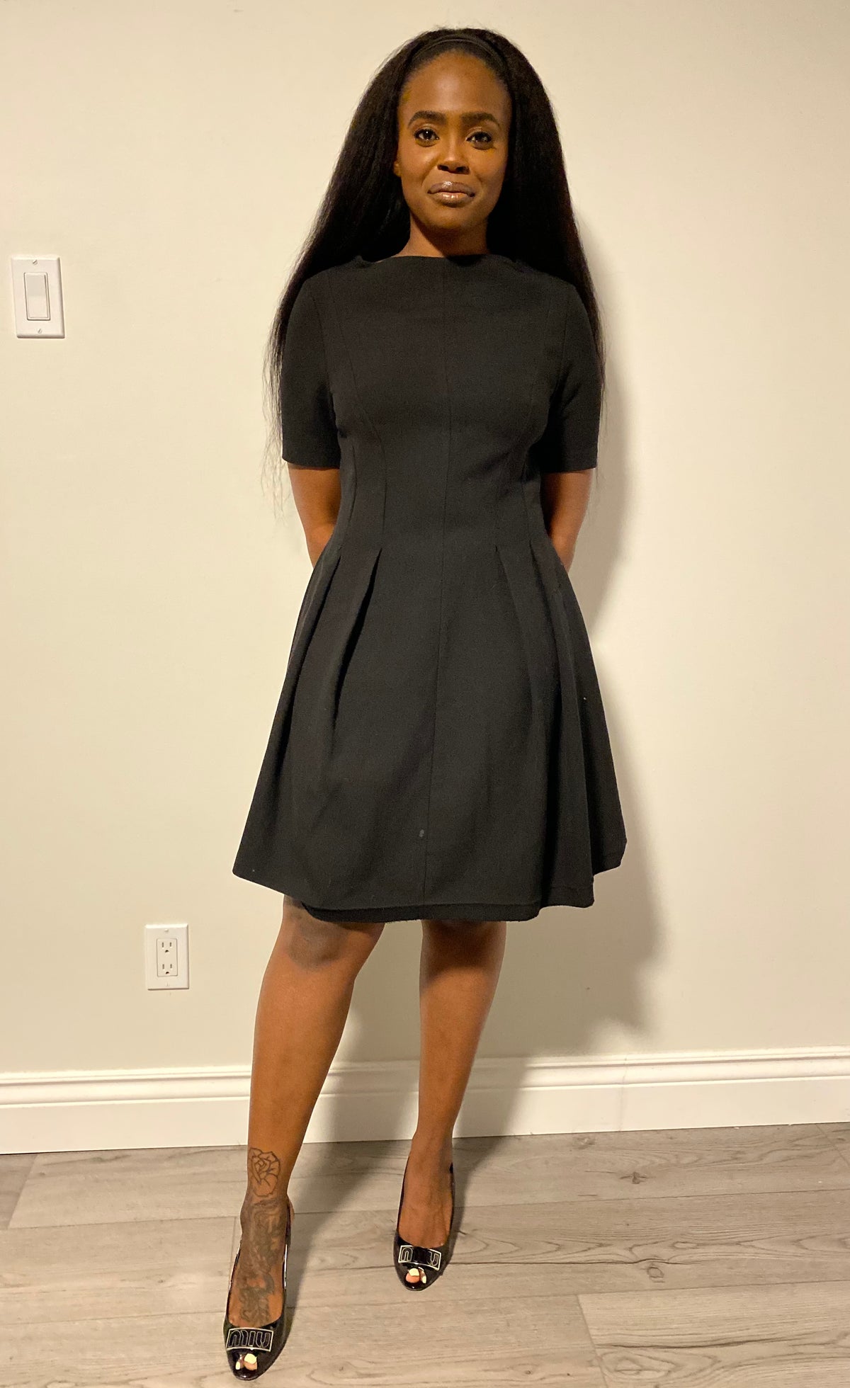 Black Dress Zara