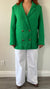 Blazer Texturé Vert Zara