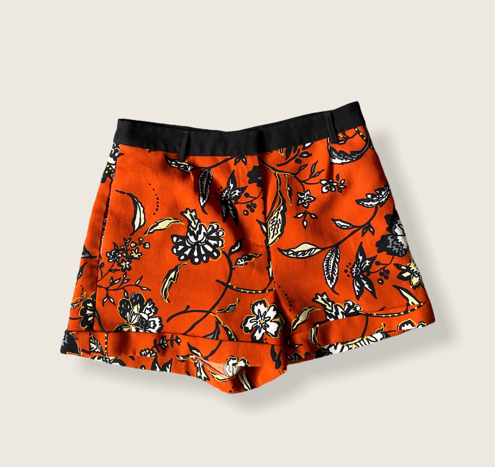 Topshop Orange Short