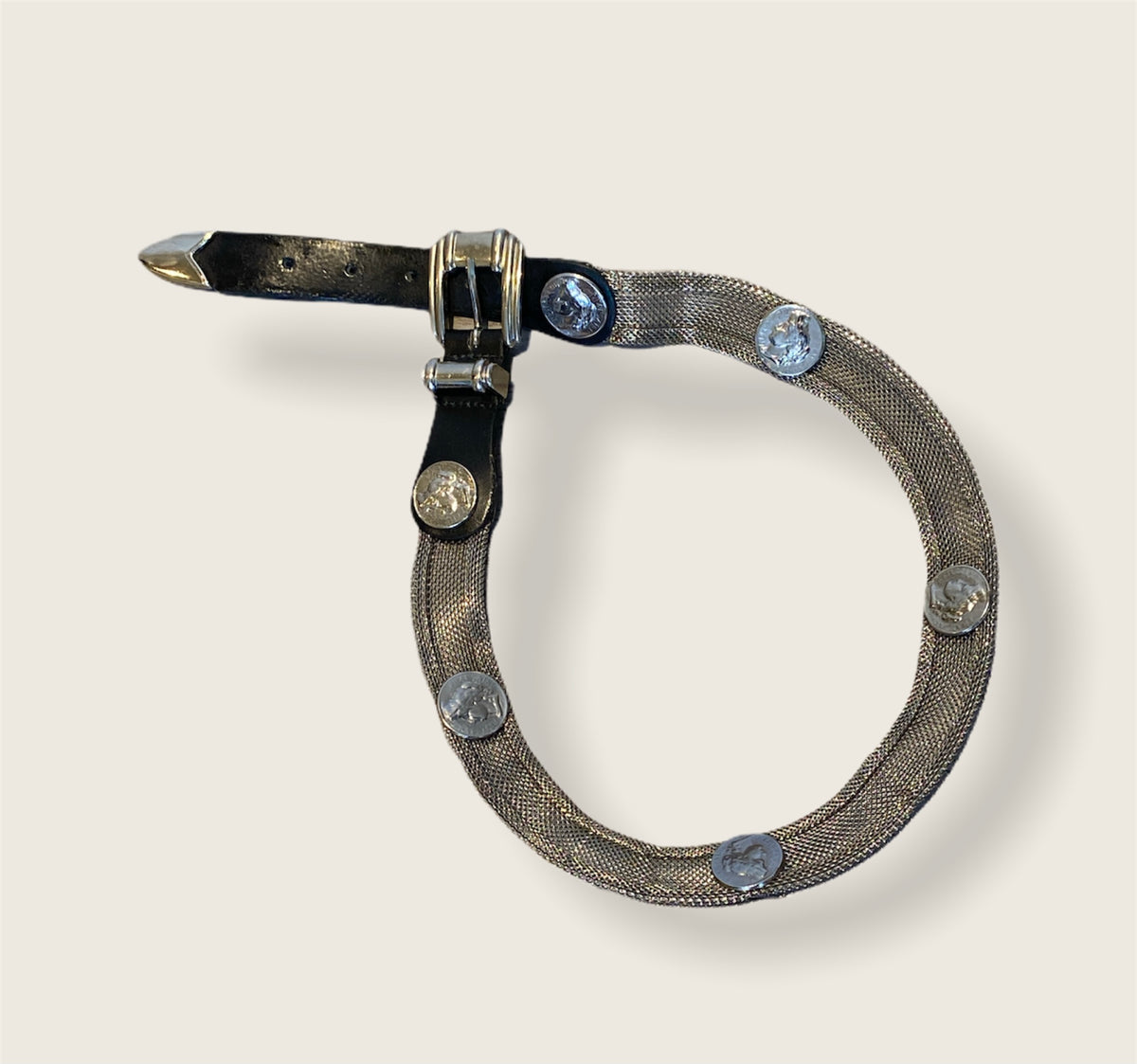 Ceinture Vintage Pièces d&#39;argent
